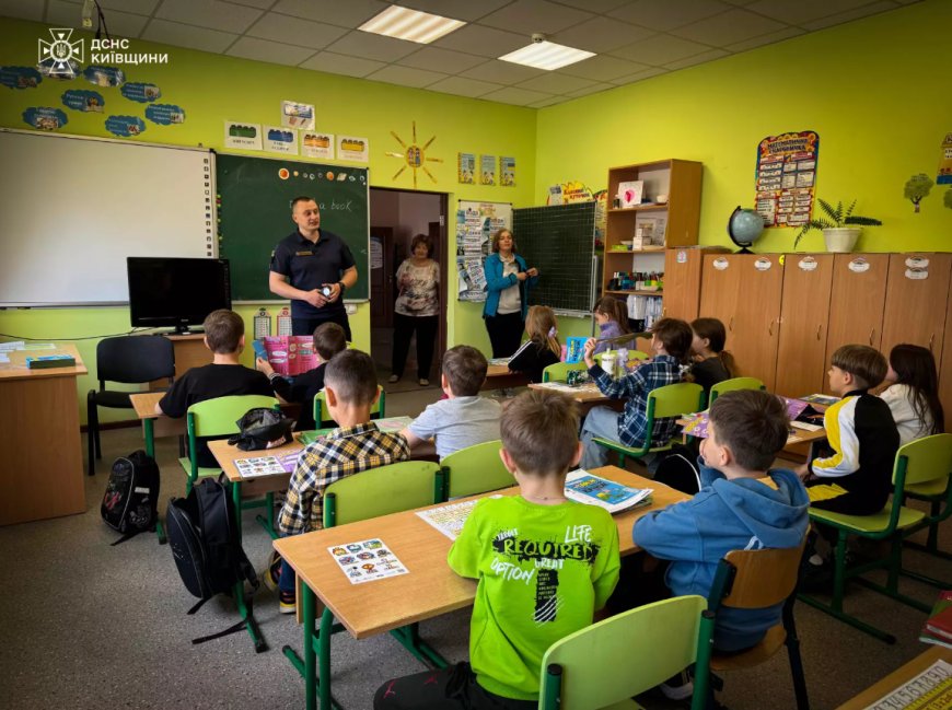 Пірнівська громада: рятувальники навчають школярів