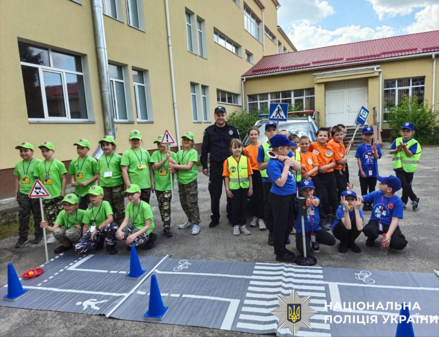 Поліцейські Вишгородщини долучилися до проведення патріотичної гри «Джура» що пройшов у Катюжанці