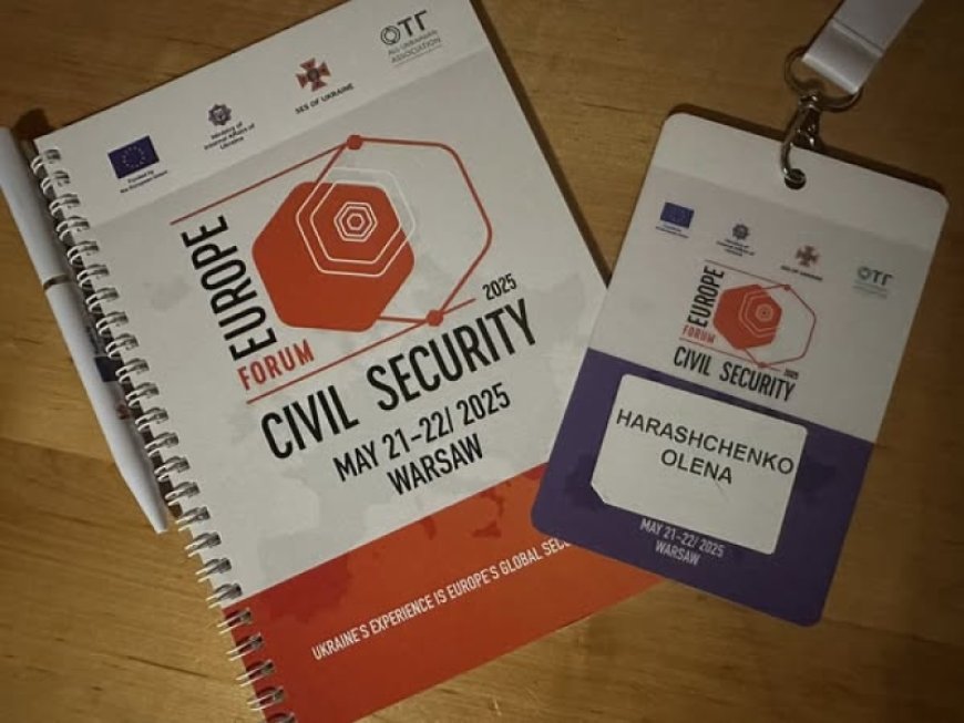 Поліська громада серед учасників міжнародного форуму Europe Civil Security у Варшаві