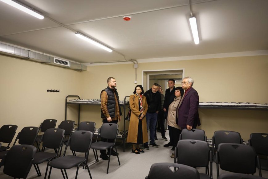 У Вишгороді відкрили сучасне інклюзивне укриття для учнів і працівників навчального закладу